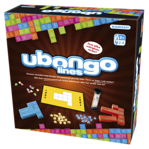 Ubongo Lines (Swe) i gruppen SÄLLSKAPSSPEL / Familjespel hos Spelexperten (610254)