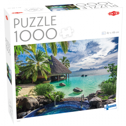 Tactic Pussel: Tahiti  1000 Bitar i gruppen PUSSEL / 1000 bitar hos Spelexperten (61230)