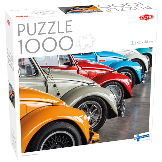 Tactic Pussel: Volkswagen Beetles 1000 Bitar i gruppen PUSSEL / 1000 bitar hos Spelexperten (61231)