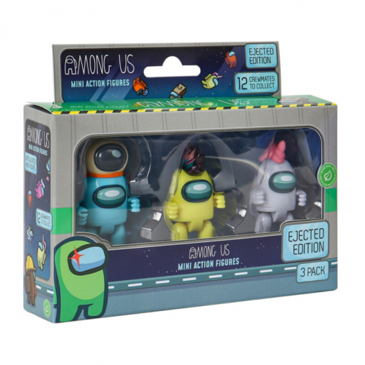 Among Us Mini Actionfigurer 3-pack i gruppen  hos Spelexperten (6303AU)