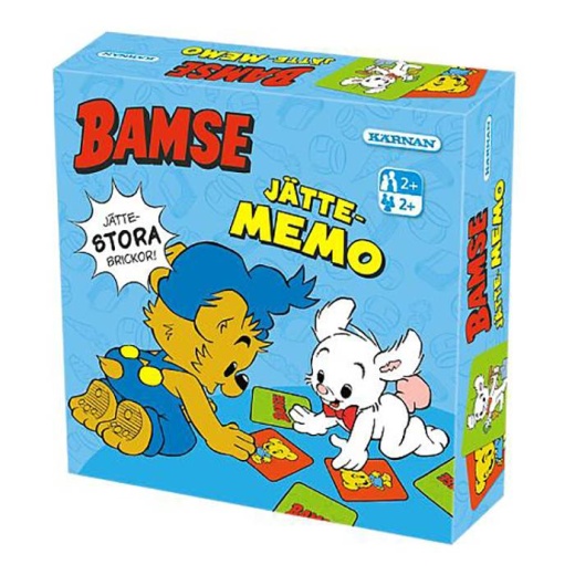 Bamse Jätte-Memo i gruppen SÄLLSKAPSSPEL / Barnspel hos Spelexperten (631127)