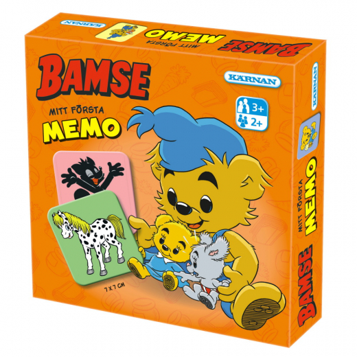 Mitt första Memo - Bamse i gruppen SÄLLSKAPSSPEL / Spelserier / Memo hos Spelexperten (631144)
