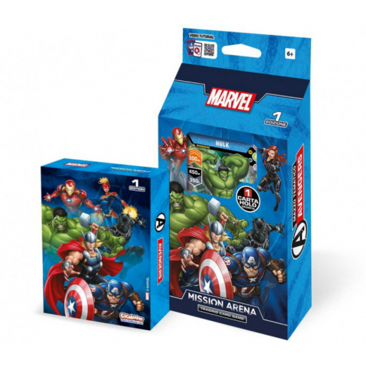 Marvel: Mission Arena TCG - Starter Deck Avengers: Hulk Edition i gruppen SÄLLSKAPSSPEL / Kortspel hos Spelexperten (632466-HUL)