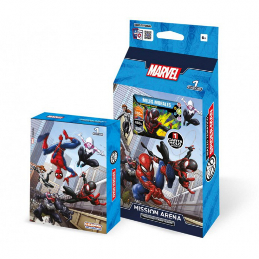 Marvel: Mission Arena TCG - Starter Spider-Man: Miles Morales Edition i gruppen SÄLLSKAPSSPEL / Kortspel hos Spelexperten (632466-MIL)