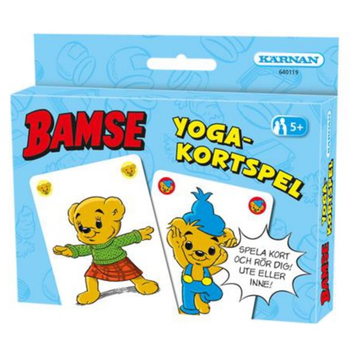 Bamse Yogakortspel i gruppen SÄLLSKAPSSPEL / Barnspel hos Spelexperten (640119)