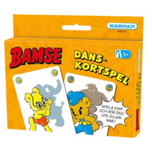 Bamse Danskortspel i gruppen SÄLLSKAPSSPEL / Barnspel hos Spelexperten (640120)