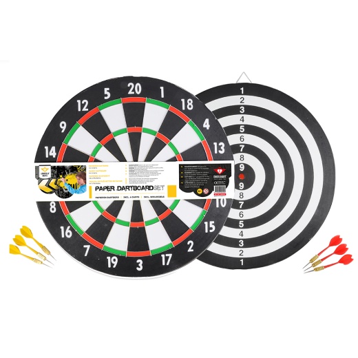 Longfield dart och piltavla i gruppen SPELBORD / Dart / Tavlor / Traditionella hos Spelexperten (65000)