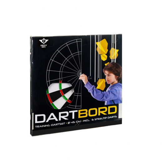 Longfield Training Dart Set i gruppen SPELBORD / Dart / Tavlor / Traditionella hos Spelexperten (65002)