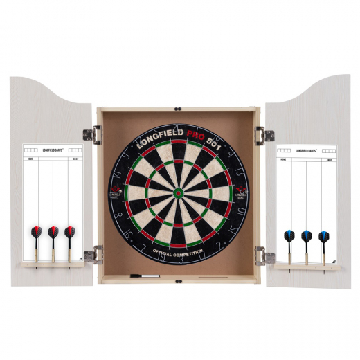 Longfield Darts Pro Set - Ek i gruppen SPELBORD / Dart / Tavlor / Traditionella hos Spelexperten (65018)