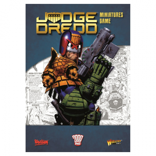 Judge Dredd Miniature Game: Rulebook i gruppen SÄLLSKAPSSPEL / Strategispel hos Spelexperten (651010001)