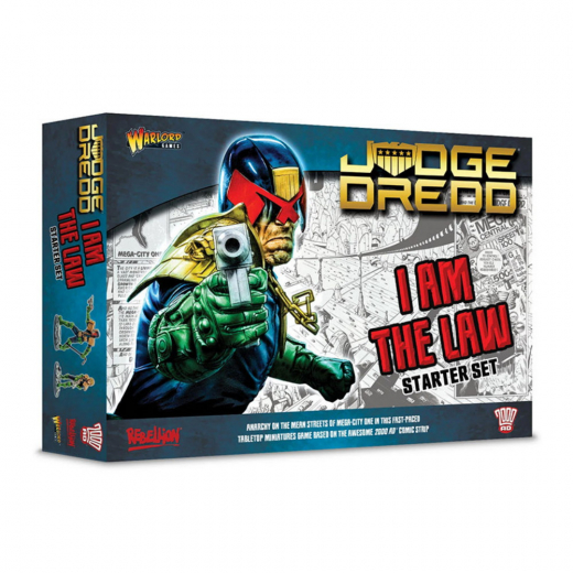Judge Dredd Miniature Game: I Am The Law - Starter i gruppen SÄLLSKAPSSPEL / Strategispel hos Spelexperten (651510001)
