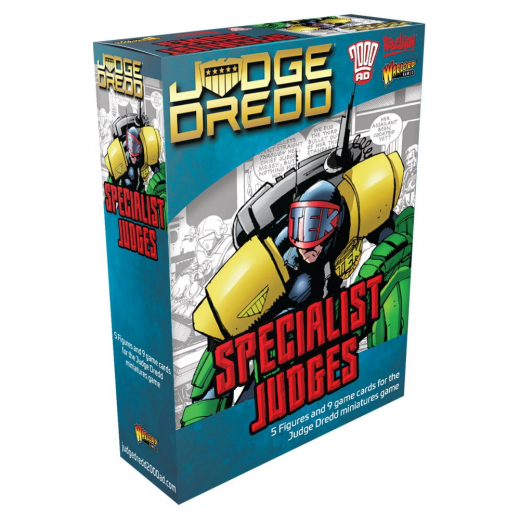 Judge Dredd Miniature Game: Specialist Judges (Exp.) i gruppen SÄLLSKAPSSPEL / Expansioner hos Spelexperten (652210101)