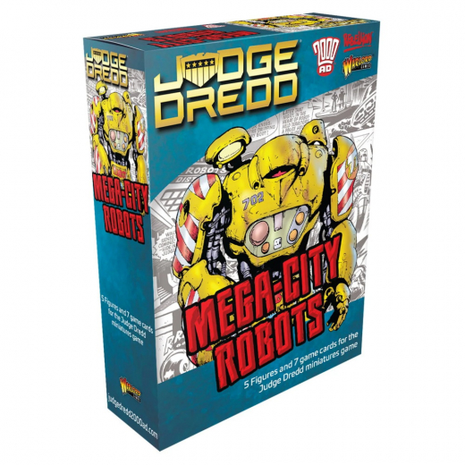 Judge Dredd Miniature Game: Mega-City Robots (Exp.) i gruppen SÄLLSKAPSSPEL / Expansioner hos Spelexperten (652210211)
