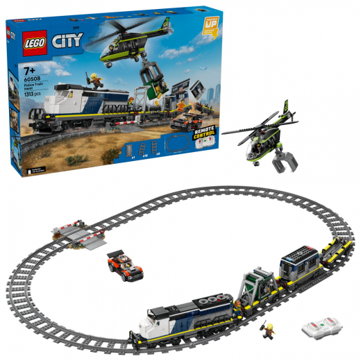 LEGO City - Polis – tågrån i gruppen LEKSAKER / LEGO / LEGO City hos Spelexperten (6585663)