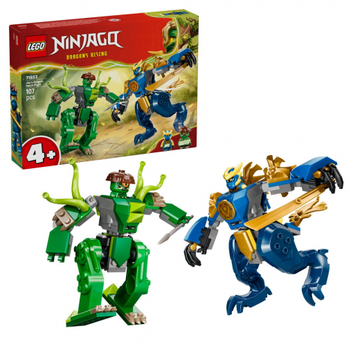 LEGO Ninjago - Jays drakrobotstrid  i gruppen LEKSAKER / LEGO / LEGO Ninjago hos Spelexperten (6585669)