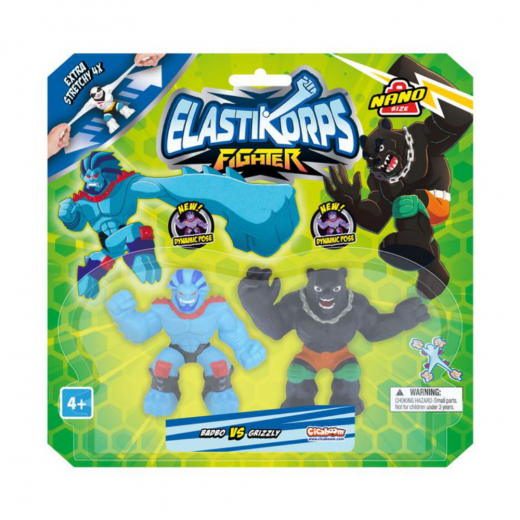 Elastikorps Nano Fighter 2-pack i gruppen LEKSAKER / Figurer och lekset hos Spelexperten (66000140)