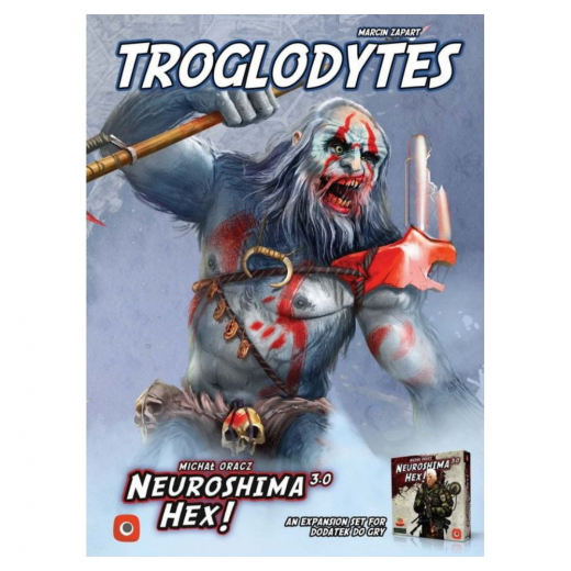 Neuroshima Hex! 3.0 - Troglodytes (Exp.) i gruppen SÄLLSKAPSSPEL / Expansioner hos Spelexperten (673PLG)