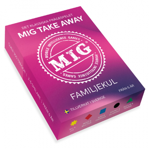 MIG Take Away - Familjekul i gruppen SÄLLSKAPSSPEL / Familjespel hos Spelexperten (700635)