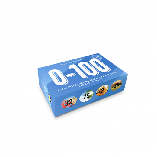 MIG 0-100 Blå Mini i gruppen SÄLLSKAPSSPEL / Spelserier / MIG hos Spelexperten (700840)