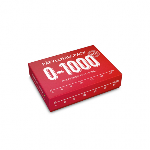 MIG 0-1000 - Påfyllnadspack i gruppen SÄLLSKAPSSPEL / Spelserier / MIG hos Spelexperten (700857)