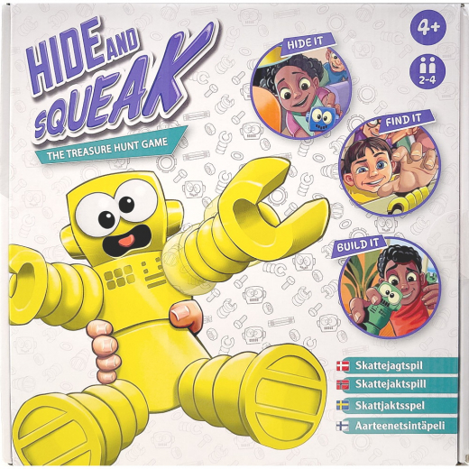 Hide And Squeak Skattjaktspel i gruppen SÄLLSKAPSSPEL / Barnspel hos Spelexperten (70122)