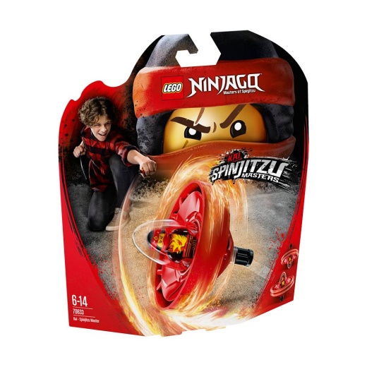 LEGO Ninjago - Kai Spinjitzumästare 70633 i gruppen  hos Spelexperten (70633)