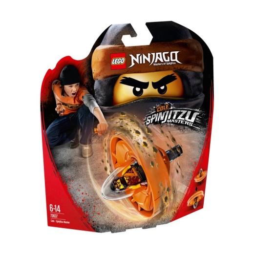 LEGO Ninjago - Cole Spinjitzumästare 70637 i gruppen  hos Spelexperten (70637)