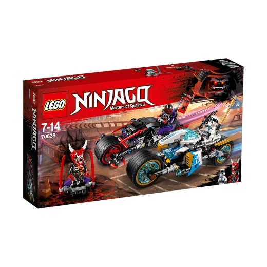 LEGO Ninjago - Gaturace Med Motorcyklar 70639 i gruppen  hos Spelexperten (70639)