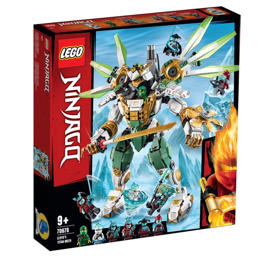 LEGO Ninjago - Lloyds titanrobot 70676 i gruppen  hos Spelexperten (70676)