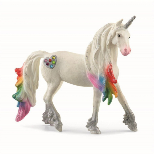 Schleich Rainbow Love Enhörning, Hingst i gruppen LEKSAKER / Figurer och lekset hos Spelexperten (70725)