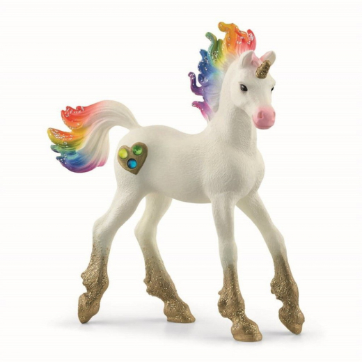 Schleich Rainbow Love Enhörning, Föl i gruppen LEKSAKER / Figurer och lekset hos Spelexperten (70727)