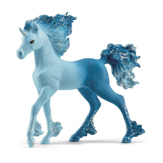 Schleich Elementa Water Flame Unicorn, Föl i gruppen LEKSAKER / Figurer och lekset hos Spelexperten (70758)