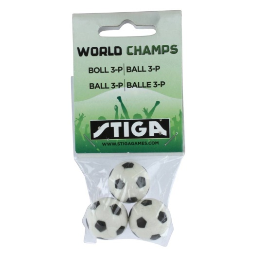 Stiga World Champs 3 st fotbollar i gruppen SPELBORD / Fotbollsspel hos Spelexperten (7113-1981-00)