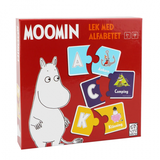 Mumin Lek Med Alfabetet i gruppen SÄLLSKAPSSPEL / Barnspel hos Spelexperten (7113)
