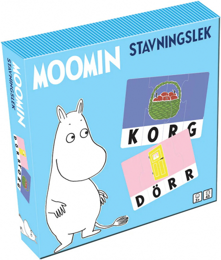 Pussel Mumin Stavningslek i gruppen PUSSEL / Barnpussel hos Spelexperten (7114)