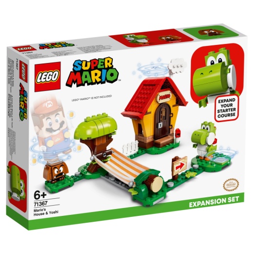 LEGO Super Mario - Marios Hus & Yoshi Expansion i gruppen  hos Spelexperten (71367)