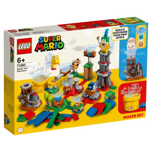 LEGO Super Mario - Bemästra ditt äventyr - Skaparset i gruppen LEKSAKER / Lego / LEGO Super Mario hos Spelexperten (71380)