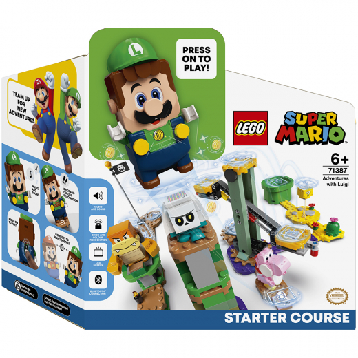 LEGO Super Mario - Äventyr med Luigi - Startbana i gruppen LEKSAKER / LEGO / LEGO Super Mario hos Spelexperten (71387)