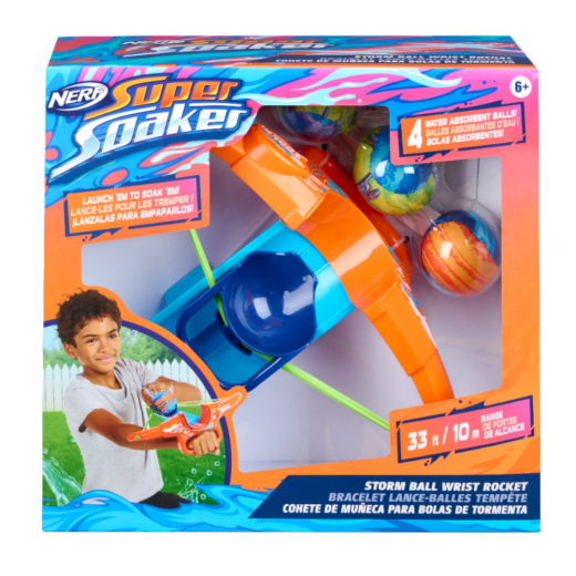 Nerf Super Soaker - Storm Ball Wrist Rocket i gruppen LEKSAKER / Vattenlek hos Spelexperten (7140)