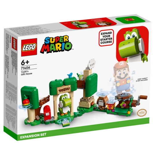 LEGO Super Mario - Yoshis presenthus expansions set i gruppen  hos Spelexperten (71406)