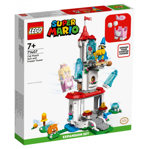 LEGO Super Mario - Cat Peachs dräkt och frusna torn i gruppen LEKSAKER / LEGO / LEGO Super Mario hos Spelexperten (71407)