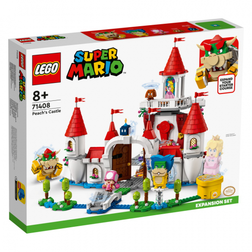 LEGO Super Mario - Peachs slott Expansionsset i gruppen LEKSAKER / LEGO / LEGO Super Mario hos Spelexperten (71408)