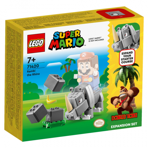 LEGO Super Mario -  Noshörningen Rambi Expansionsset i gruppen LEKSAKER / LEGO / LEGO Super Mario hos Spelexperten (71420)