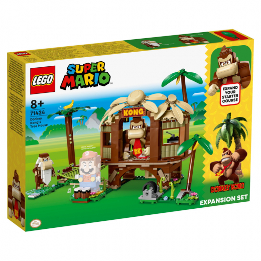 LEGO Super Mario - Donkey Kongs Trädkoja Expansionsset i gruppen LEKSAKER / LEGO / LEGO Super Mario hos Spelexperten (71424)