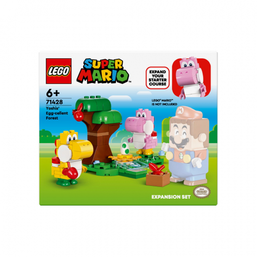 LEGO Super Mario - Yoshis äggcellenta skog – Expansionsset i gruppen  hos Spelexperten (71428)