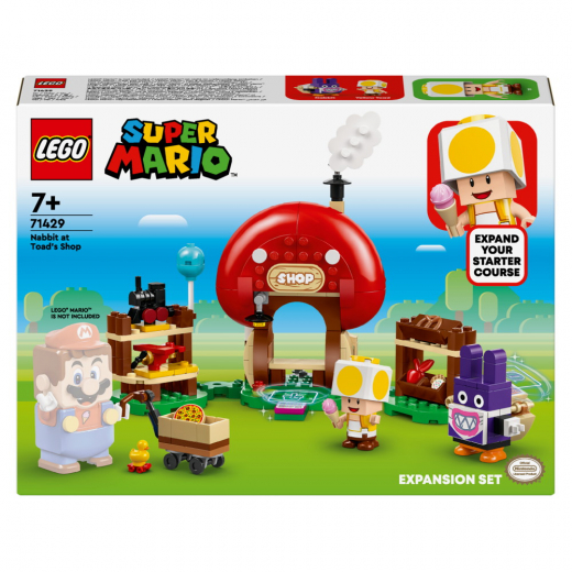 LEGO Super Mario - Nabbit vid Toads butik – Expansionsset i gruppen  hos Spelexperten (71429)