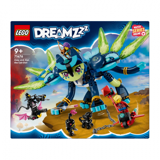 LEGO DREAMZzz - Zoey och kattugglan Zian i gruppen LEKSAKER / LEGO / LEGO DREAMZzz hos Spelexperten (71476)