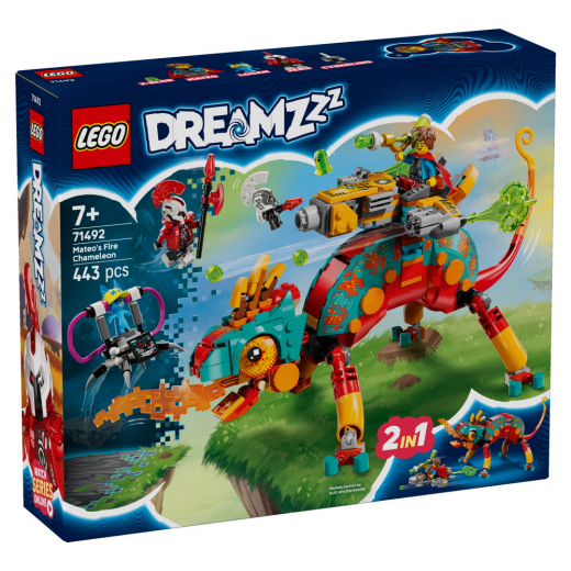 LEGO DREAMZzz - Mateos eldkameleont i gruppen LEKSAKER / LEGO / LEGO DREAMZzz hos Spelexperten (71492)