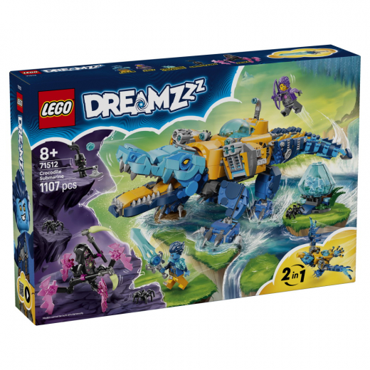 LEGO DREAMZzz - Krokodilubåt i gruppen LEKSAKER / LEGO / LEGO DREAMZzz hos Spelexperten (71512)
