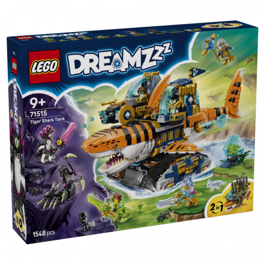 LEGO DREAMZzz - Tigerhajstank i gruppen LEKSAKER / LEGO / LEGO DREAMZzz hos Spelexperten (71515)